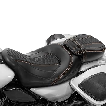 バイク　ソロシート　ハーレー Leather Motorcycles Seats Harley-Davidson Solo Seat - Saddle Bags, Custom Leather