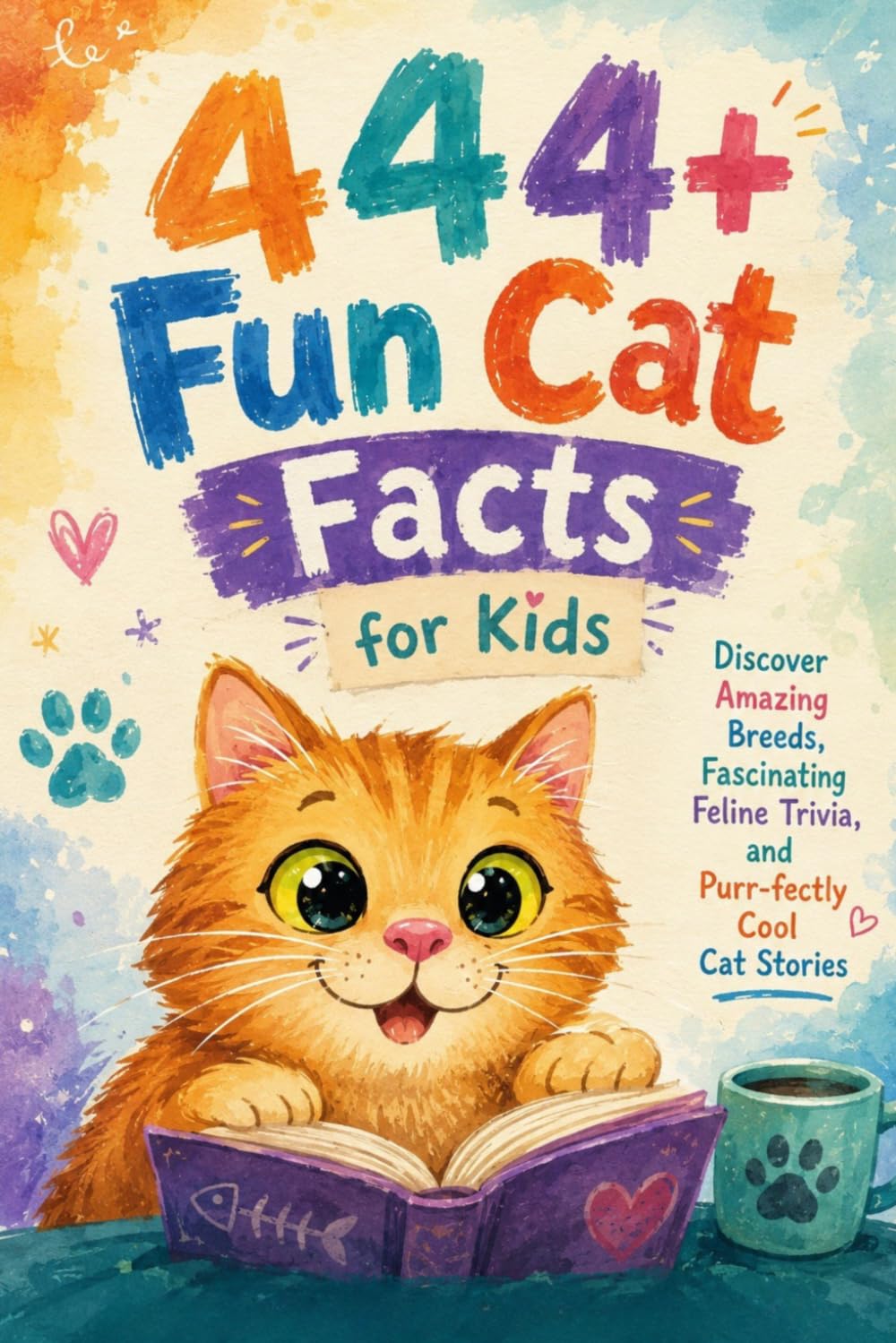 444+ Fun Cat Facts for Kids: Discover Amazing Breeds, Fascinating Feline Trivia, and Purr-fectly Cool Cat Stories: The Ultimate Guide for Young Cat ... and Furry Adventures (Fun Facts For Kids 6-8)