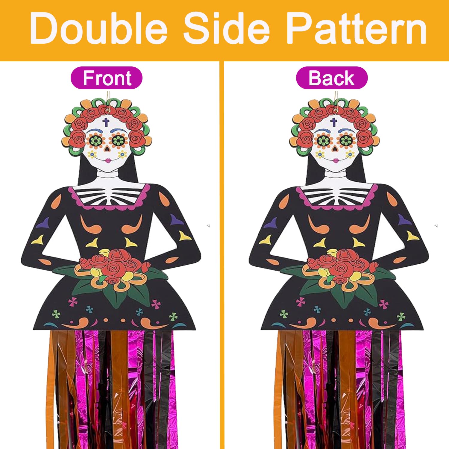 Dia De Los Muertos Hintergrund - 180x110cm Für Fotografie & Deko