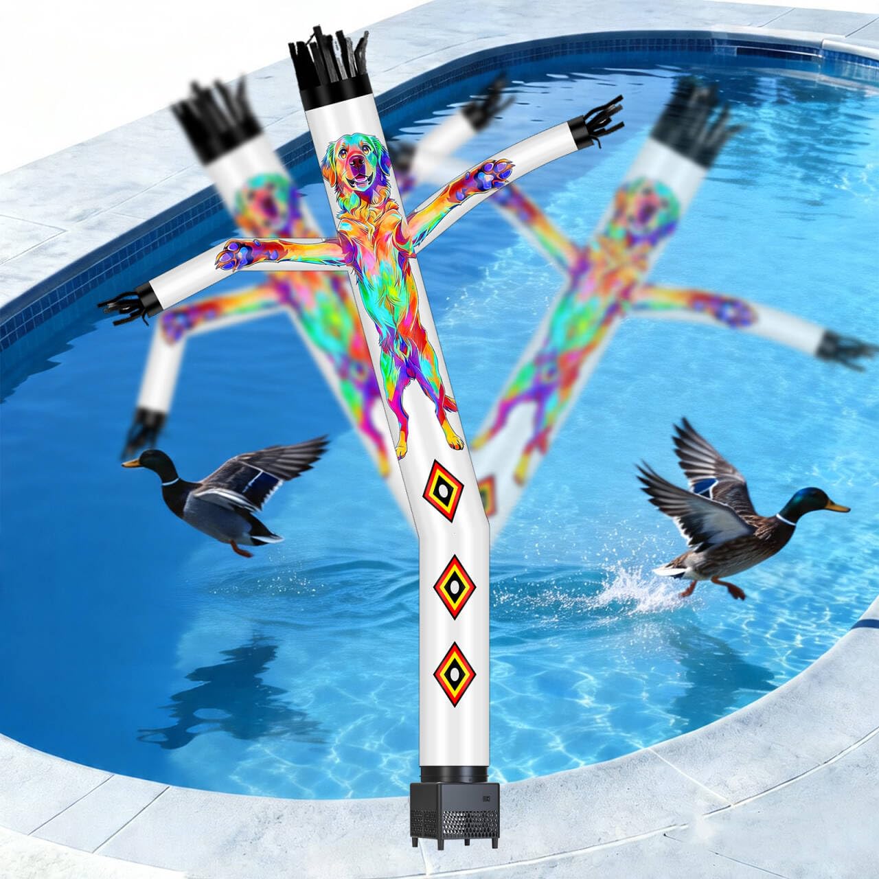 Photo 1 of Pool Bird Deterrent Scarecrow Protector,Keep Birds/Ducks Away from Pool-D