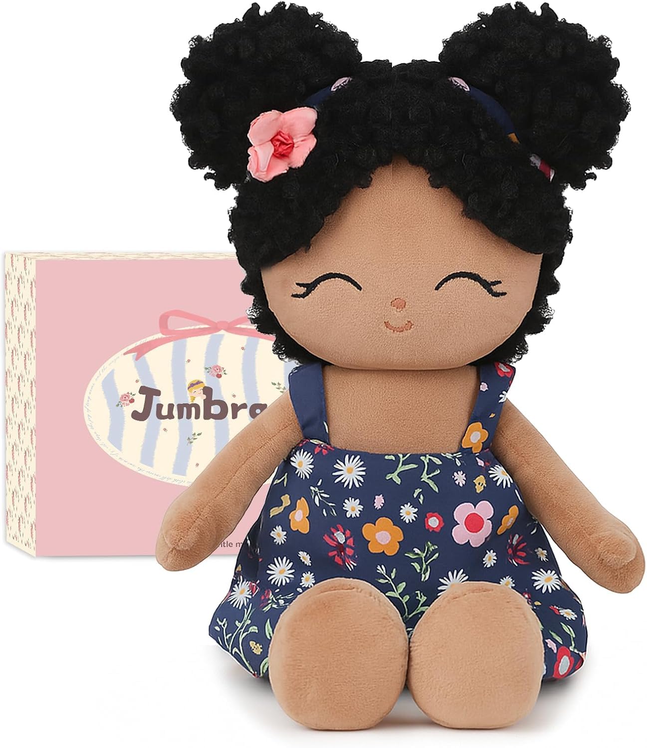 Jumbrace Soft Black Rag Doll 16