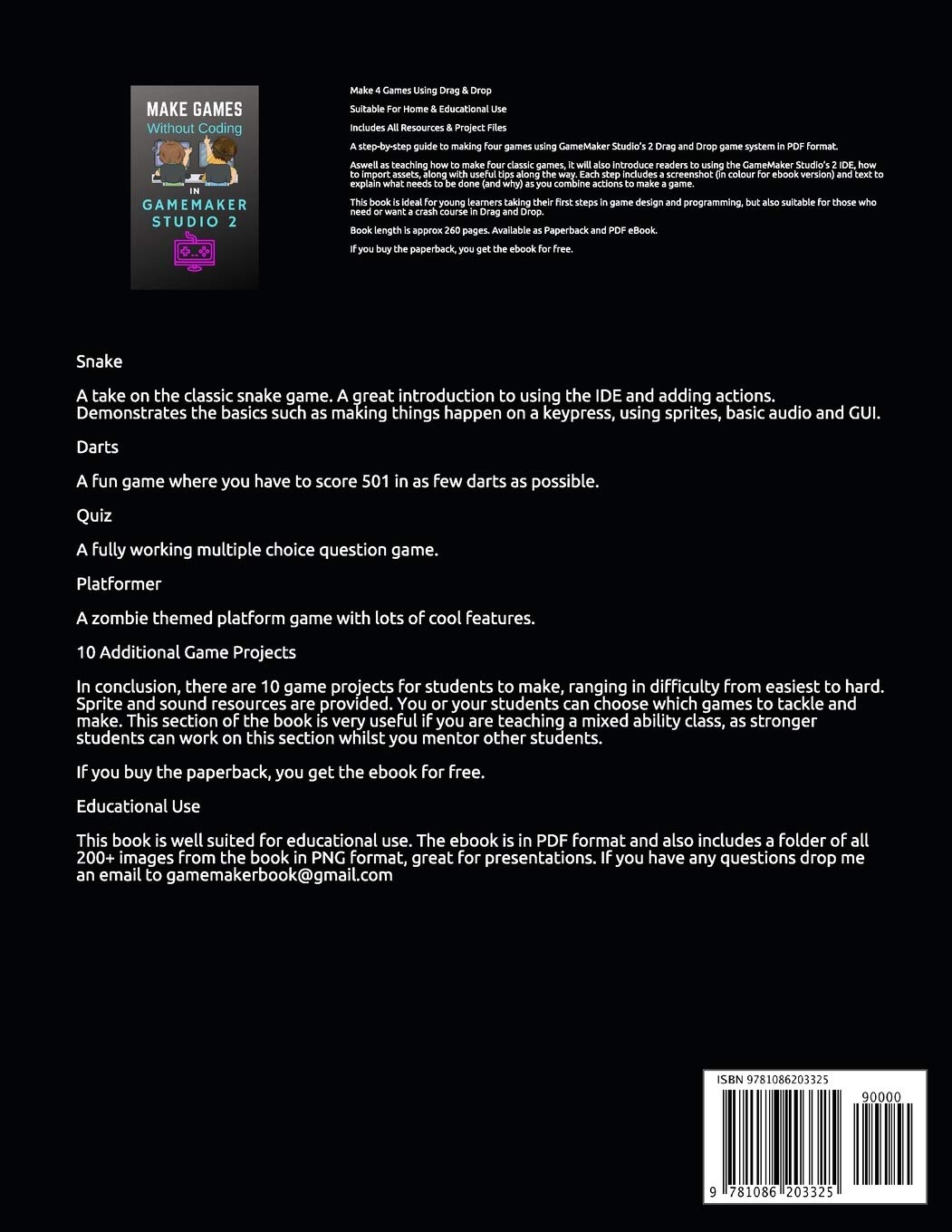 Make Games Without Coding In GameMaker Studio 2 (Learn GameMaker Studio 2,  Band 2) : Tyers, Mr Benjamin G: Amazon.de: Bücher