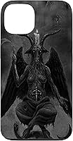 Vista 7 de Funda Satanic Goat Baphomet Occult Pagan Black Magic Goth Lucifer para iPhone 16