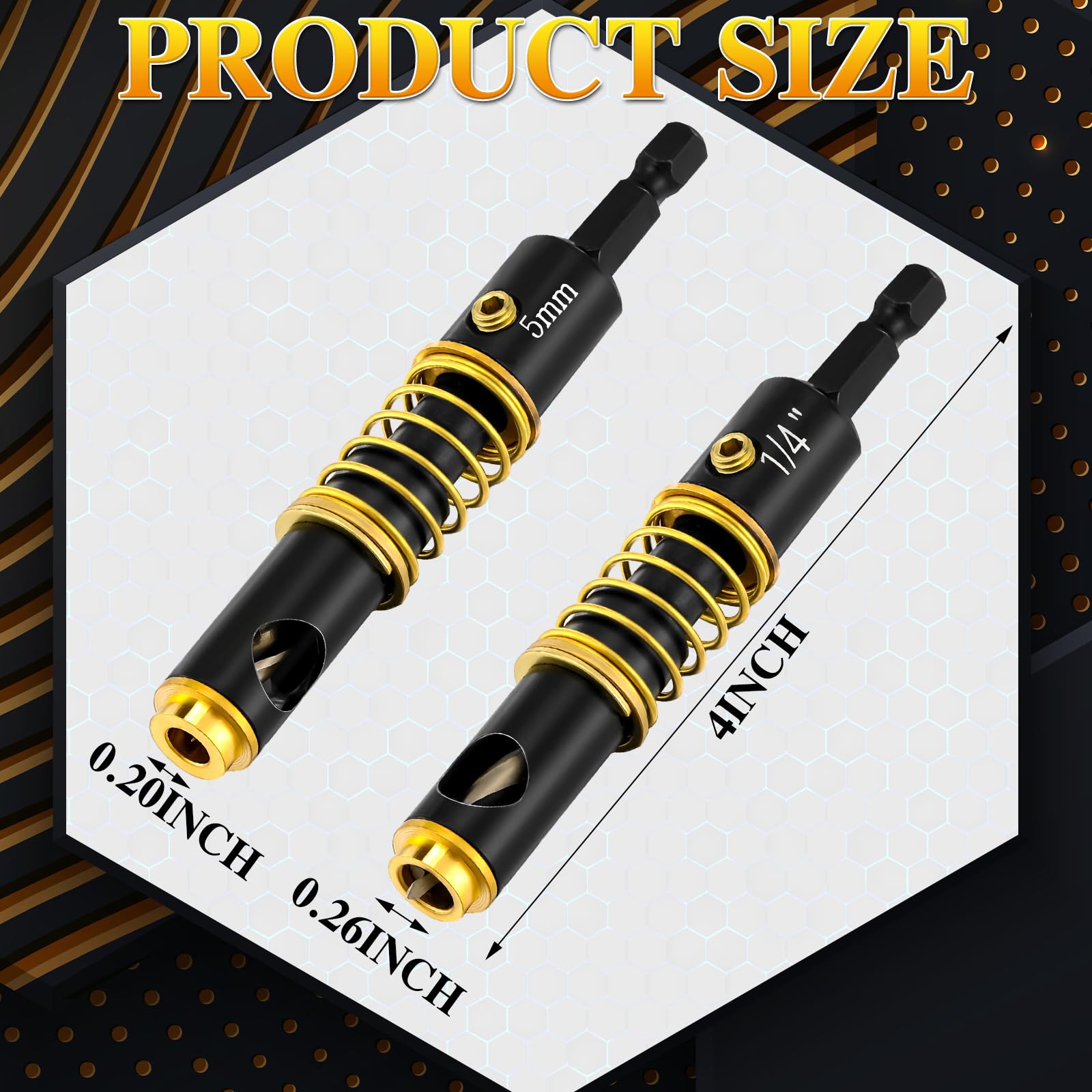 MorningRo 3-Piece Self Centering Drill Bit Set -2 MorningRo 3-Piece Self Centering Drill Bit Set -2
