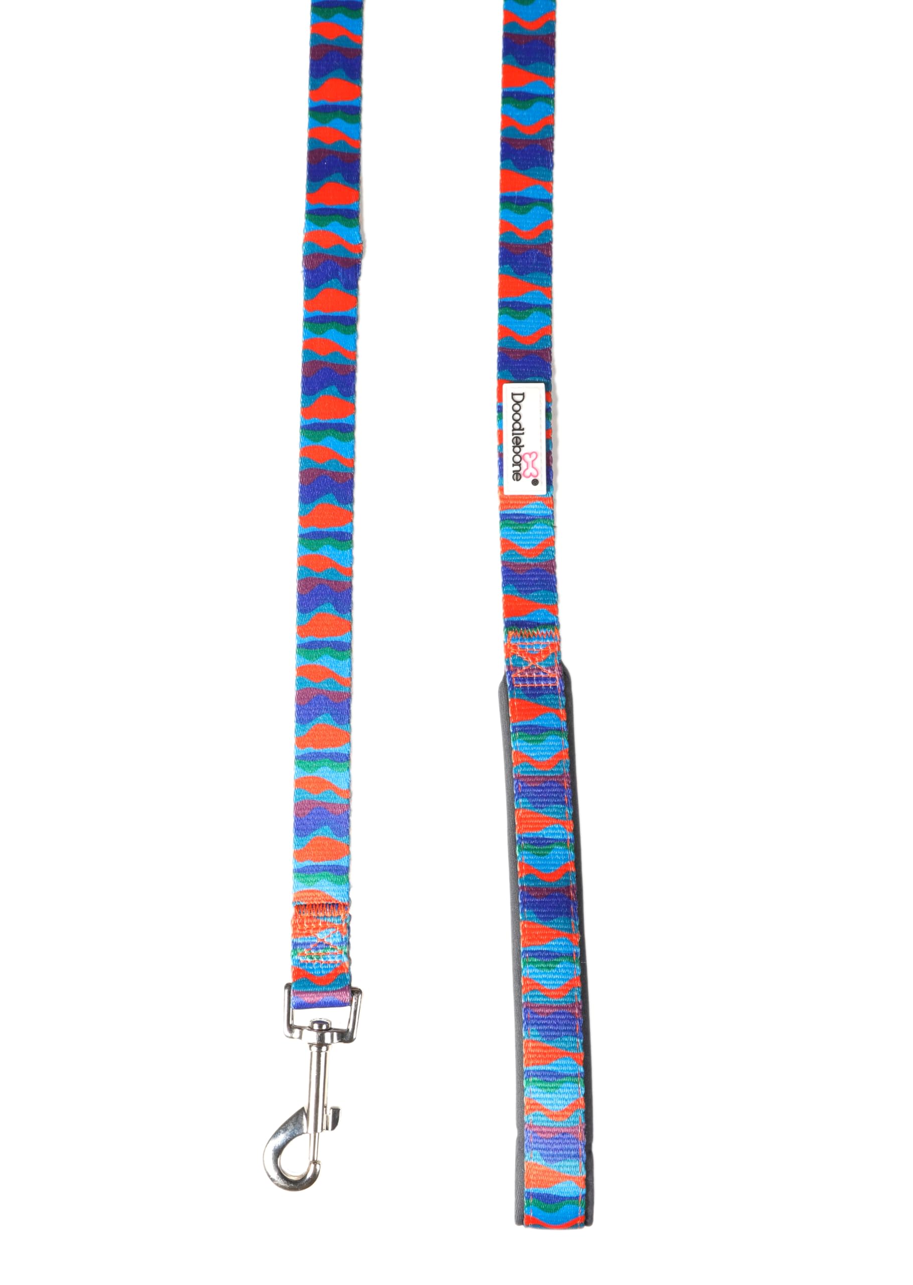 Doodlebone, Padded Dog Lead, Comfortable Dog Leash with Soft Neoprene Padded Handle, Strong Clip, 120cm Length - Image 3