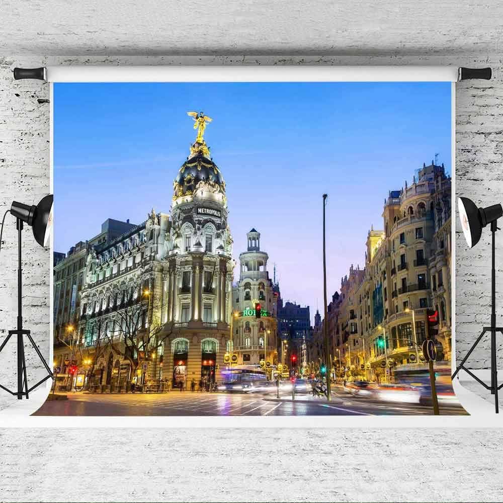 Amazon.com : EOA 7(W) x5(H) FT Spain Madrid City Photography