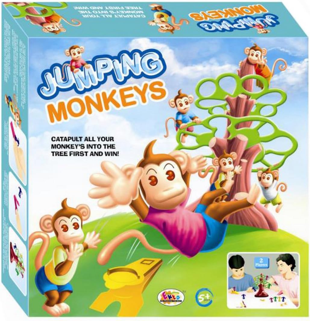 Ekta Jumping Monkeys Board Game - 5 Years And Up