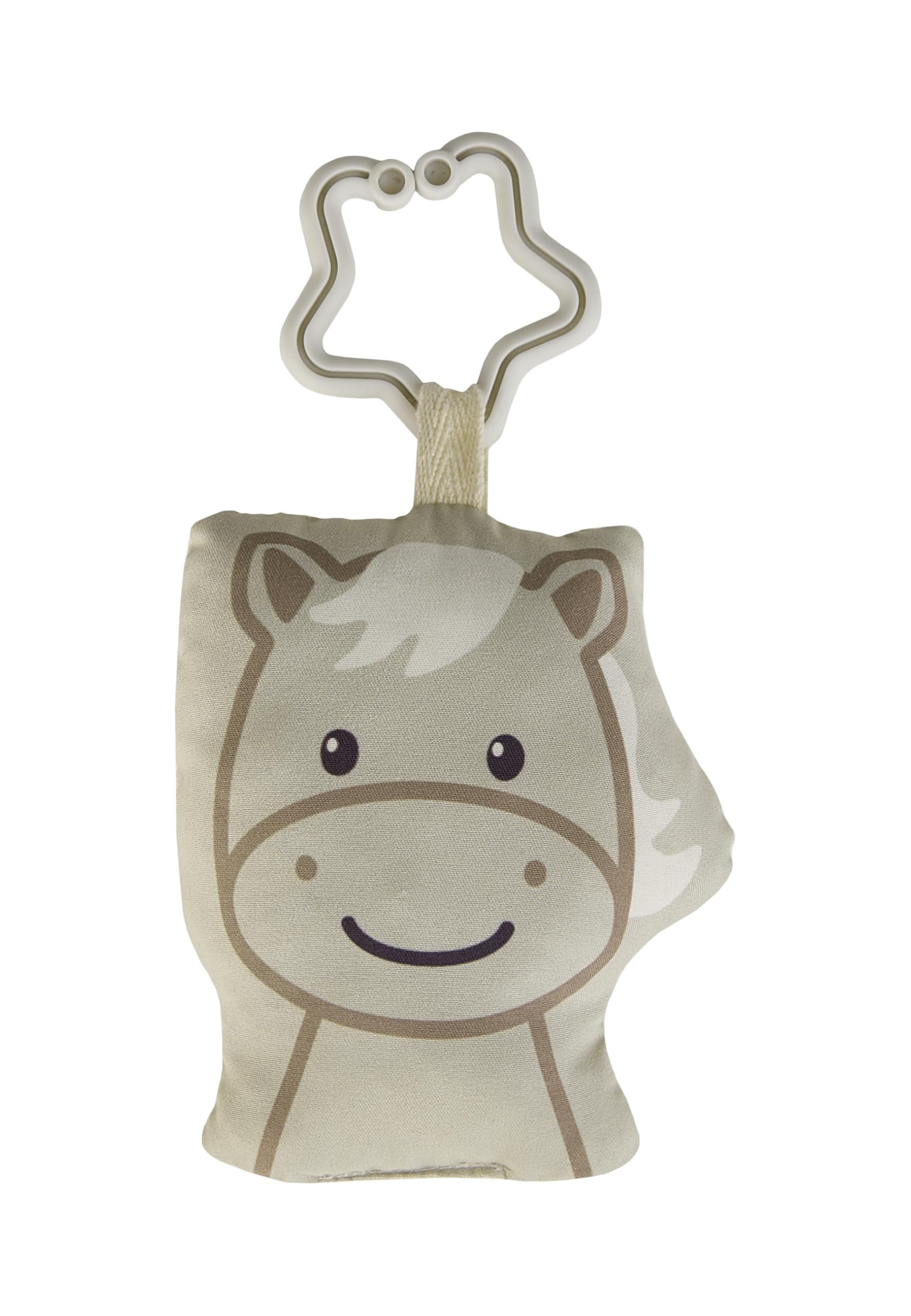 Sterntaler Spielbogen Bauernhof - Spielbogen wattiert - Baby Spieldecke mit Bogen und Spielfiguren zum Abnehmen - Baby Spielzeug mit Knisterpapier, beige