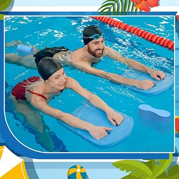 Outus 2 Pack Swimming Kickboard Pull Buoy Set Training Aid Float Leg Float Swimming Training Equipment Accessories for Adult Unisex Adult Beginners Water Exercise