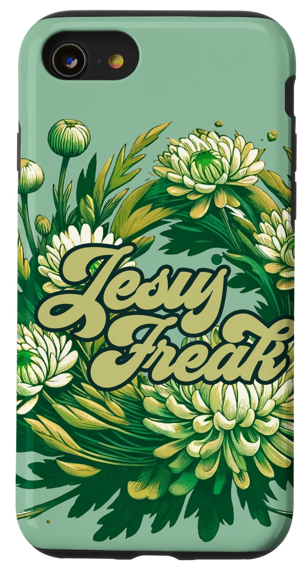 iPhone SE (2020) / 7 / 8 Jesus Freak Floral Christianity Case