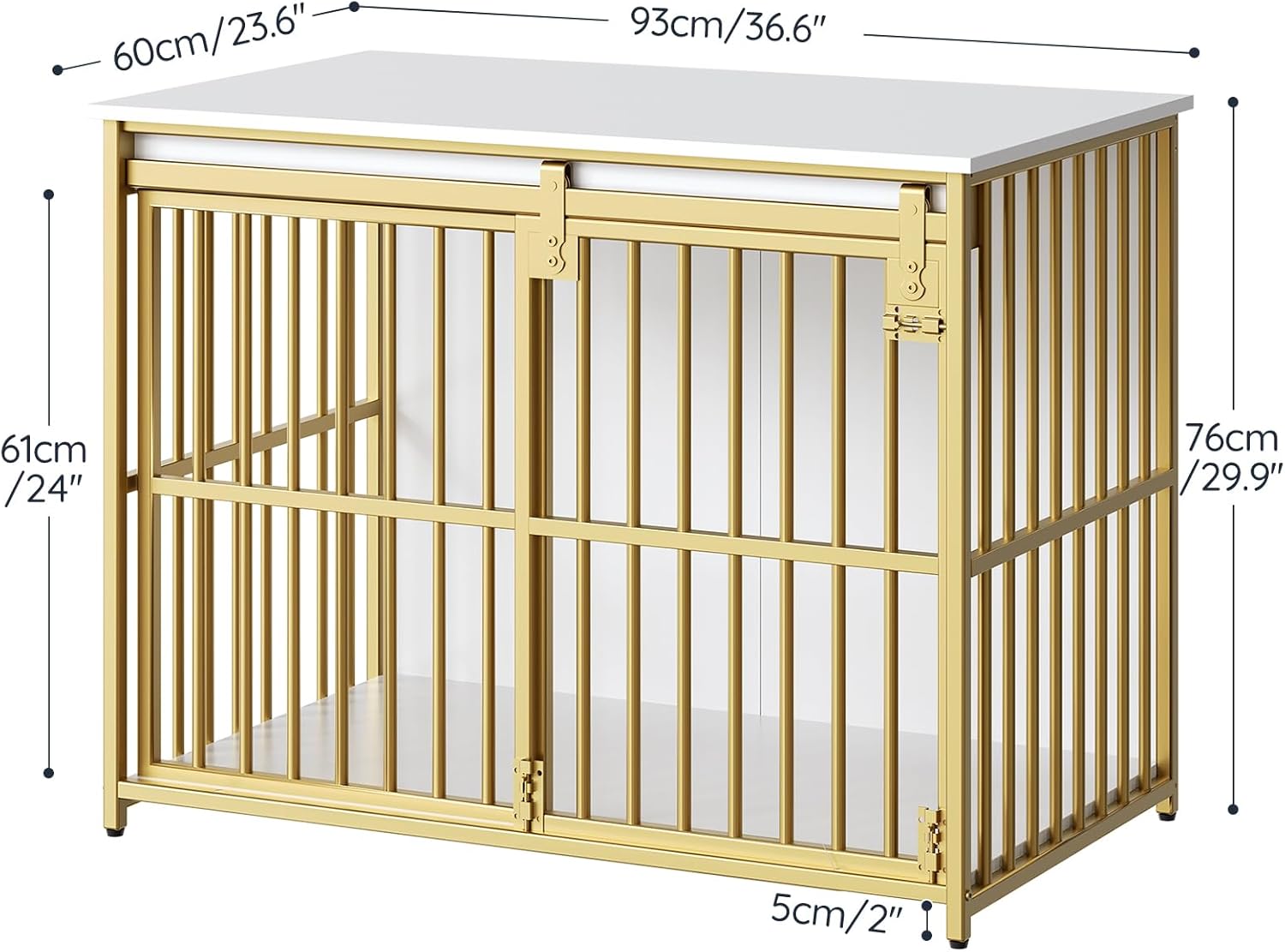 Stylish & Functional: The HOOBRO Dog Crate Furniture Review