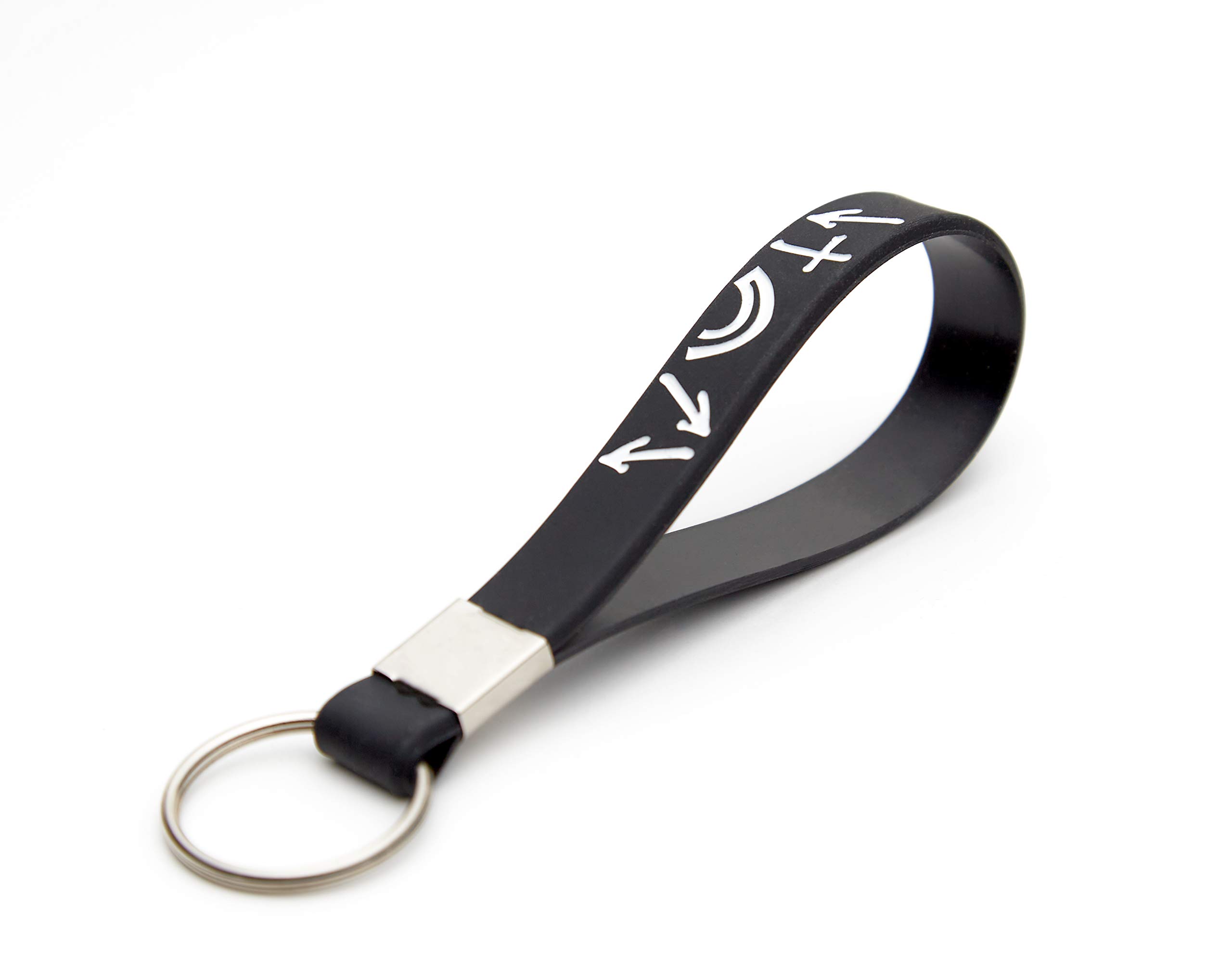 Captiva Mkt(6 pack) Christian Religious Keychains, Bulk Pack Silicone Rubber Key Rings, Inspirational Christian Gifts for Men, Women, Teens, Key Chain for Church, Easter, Christmas, Gospel Message John 3:16,