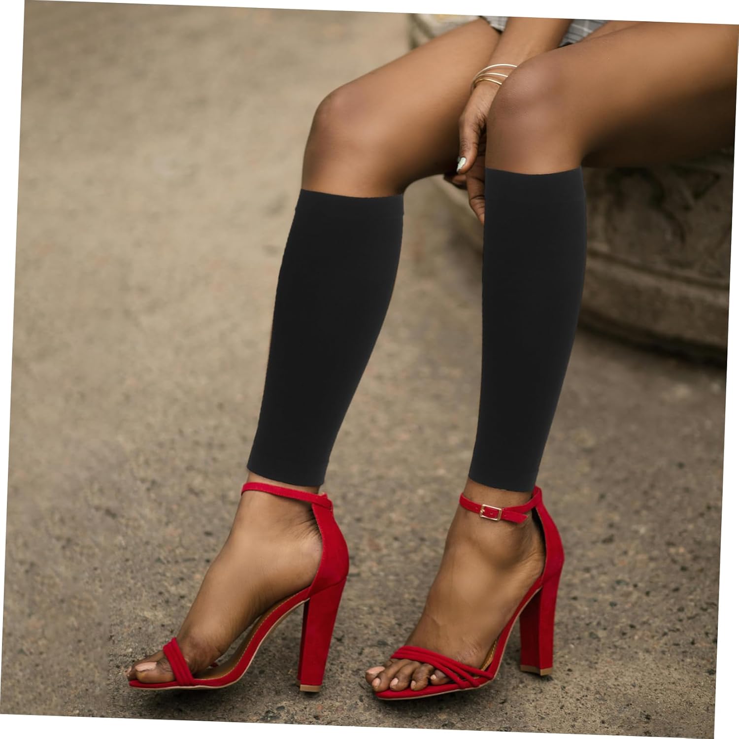 Calf Compression Sleeve Compression Socks 30-40 Mmhg Compression Stockings - Image 9