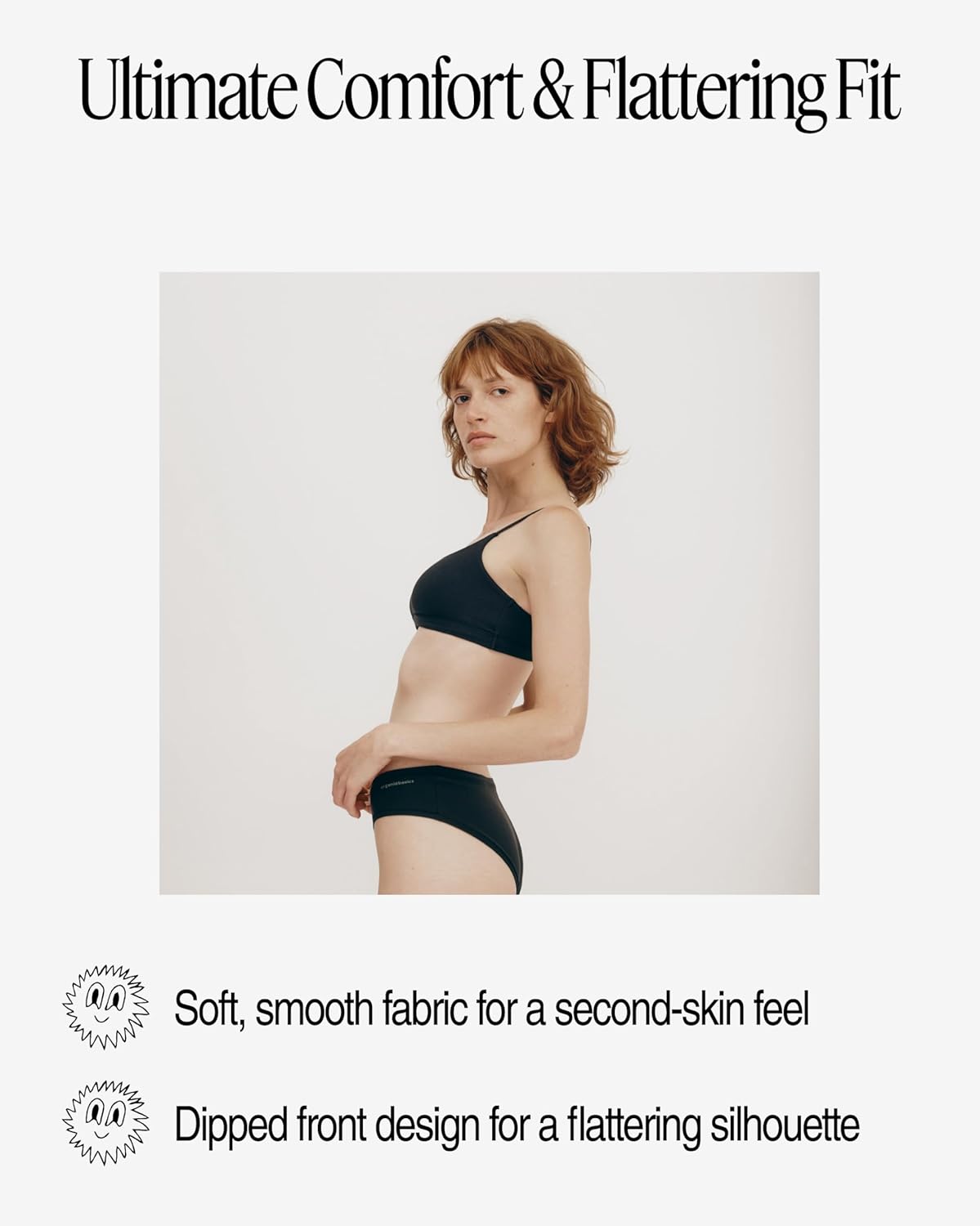 Organic Basics womens Flex Hipster Cotton Underwear - Image 6