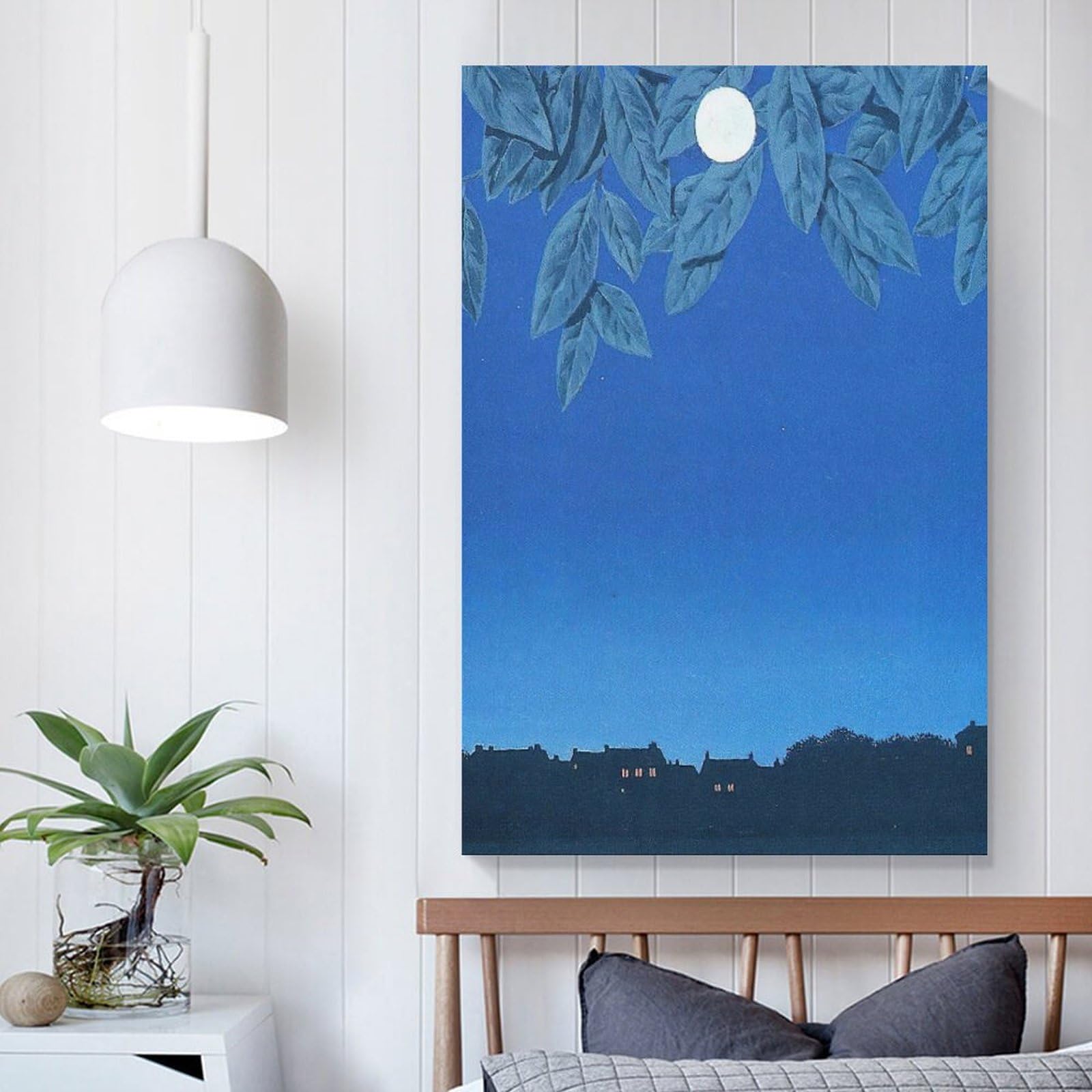 Amazon.co.jp: ルネ・マグリット《空白ページ》絵画ポスター プリント