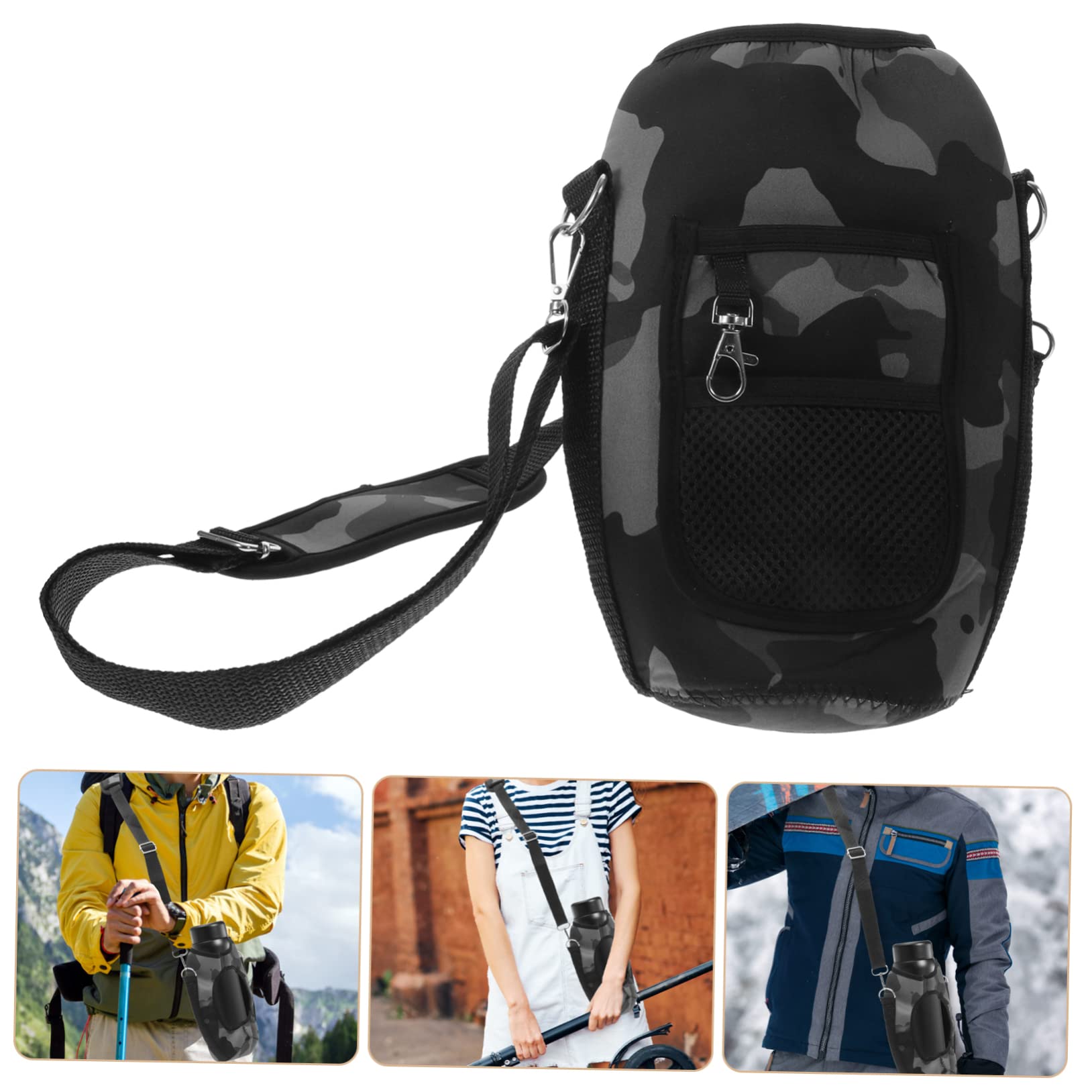 BESPORTBLE Coperchio bollitore Isolato brocca d'Acqua Borsa portabiberon Termico portabottiglie Termico Tazza Termica Cinghie Custodia per Bottiglia d'Acqua con Cinturino Stoffa