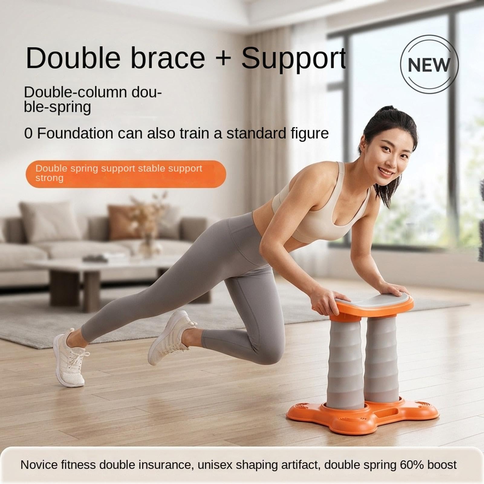 Supporto Per Flessioni Assistite Trainer Di E Supporto A Doppia Colonna E | Attrezzo per l'allenamento della superiore per Uomini Donne Principianti Casa Ufficio Palestra Fitness