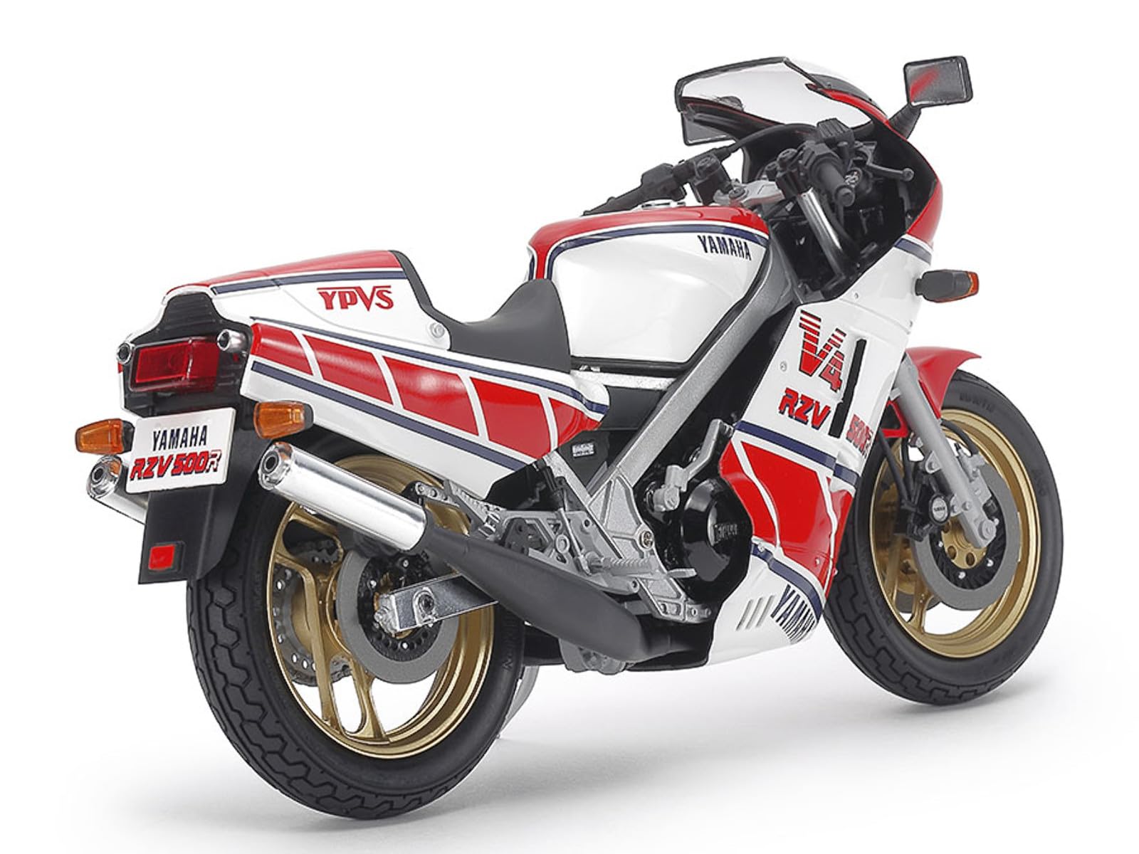 Tamiya 14037 1:12 Yamaha RZV500R 1983, replica fedele all'originale, kit di costruzione in plastica, fai da te, modellismo, assemblaggio, kit per moto