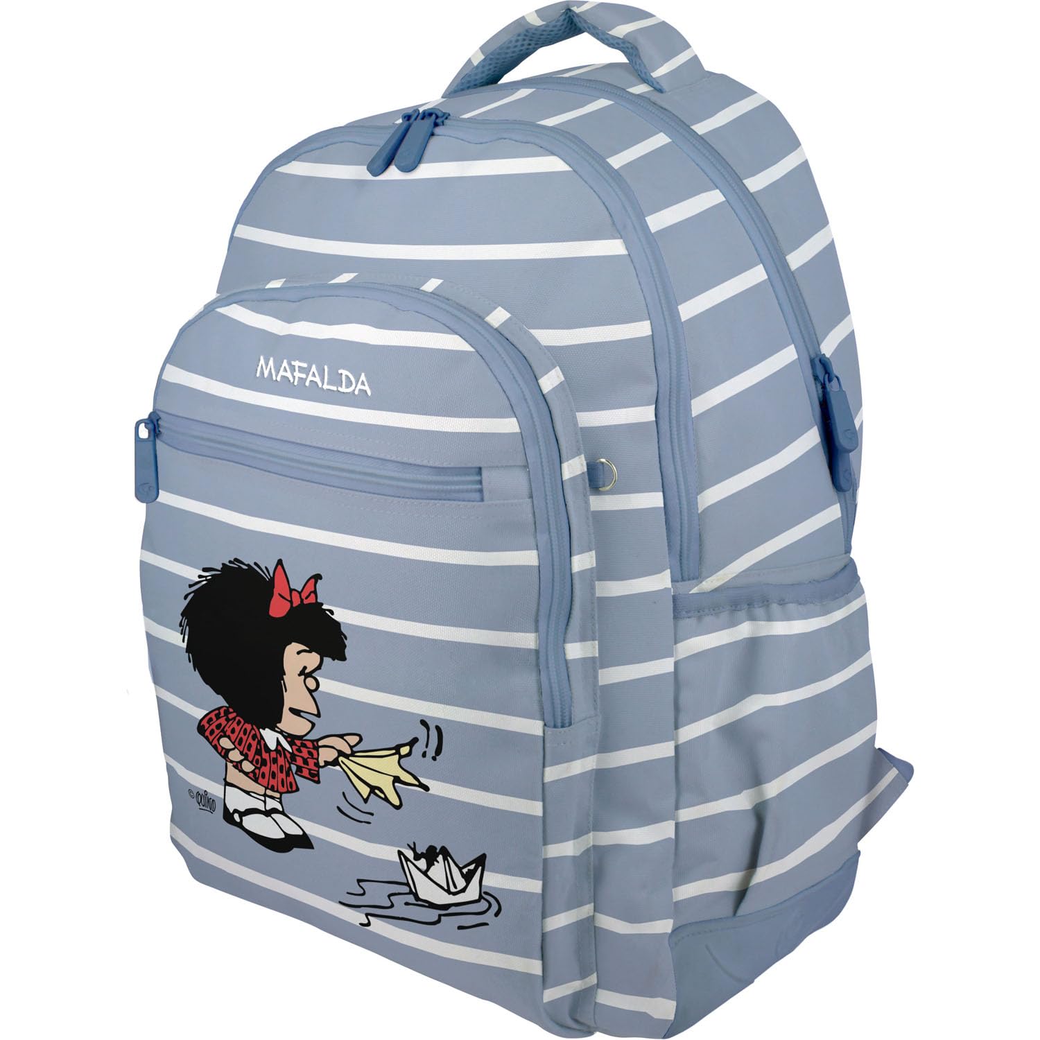 Mochila escolar Mafalda Boat de Grafoplas con 3 compartimentos y capacidad de 30L 3