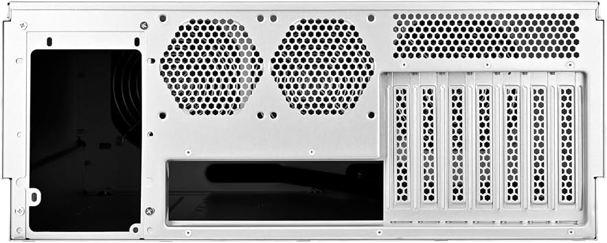 Silverstone Mini-SAS HD SFF-8643 with 12 Gb/s Interface 4U 24 Bay 2.5 / 3.5 HDD/SSD Rackmount Storage Case SST-RM43-324-RS