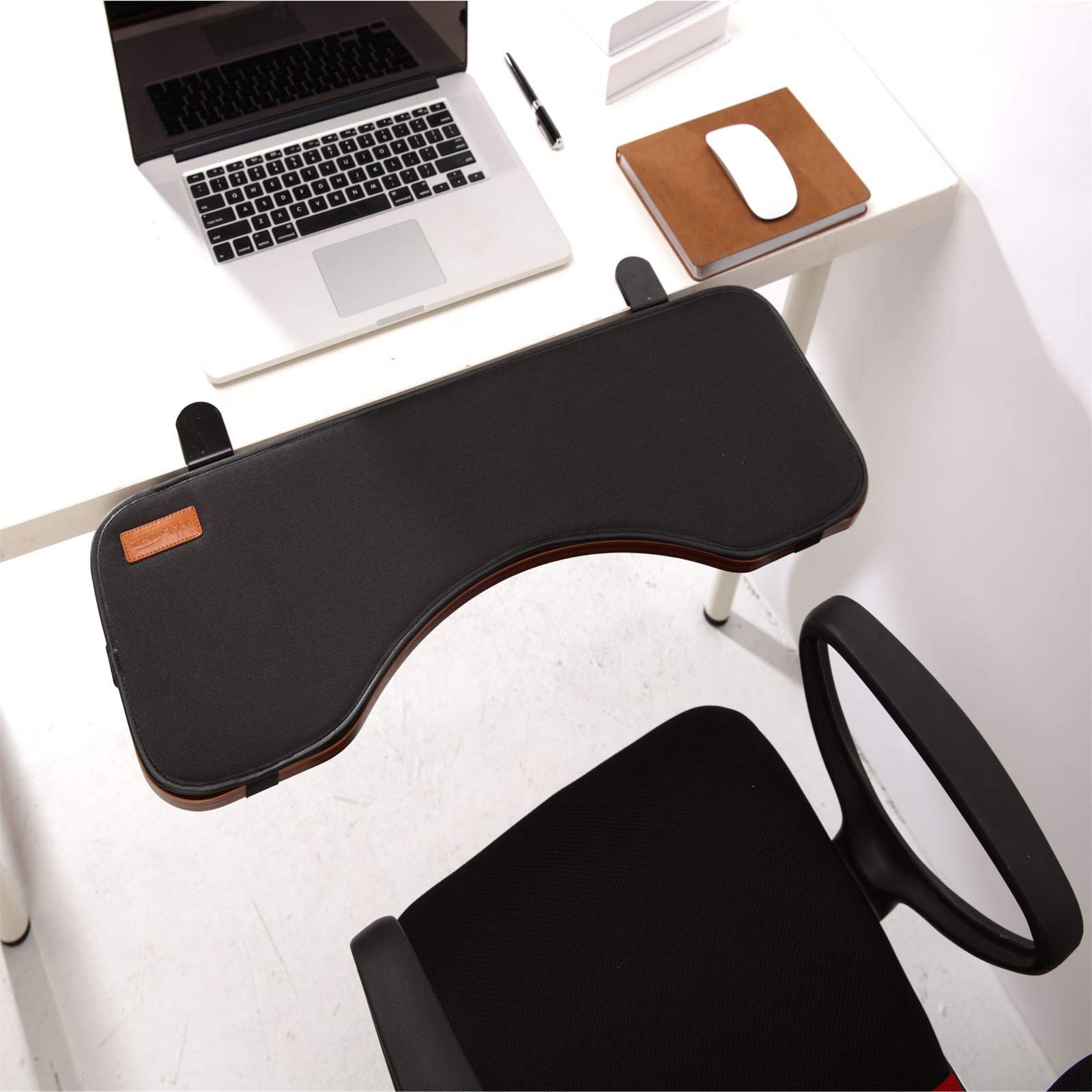Reposamuñecas para Ordenador, Ergonómico Ajustable del Escritorio De La Computadora Apoyabrazos, Ideal para Usar En El Hogar Y La Oficina, Reposabrazos De Muñeca Ajustable
