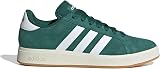 adidas Men's Grand Court Base 00s Shoes, Collegiate Green/Cloud White/Gum, 9 UK - 5