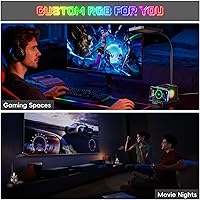 Vista 6 de cozoo LED Desk Lamp for Home Office, 15W Bright Desk Light with Wireless Charger Pen Holder, Gooseneck Small Table Lamp for Bedroom, Study, Reading