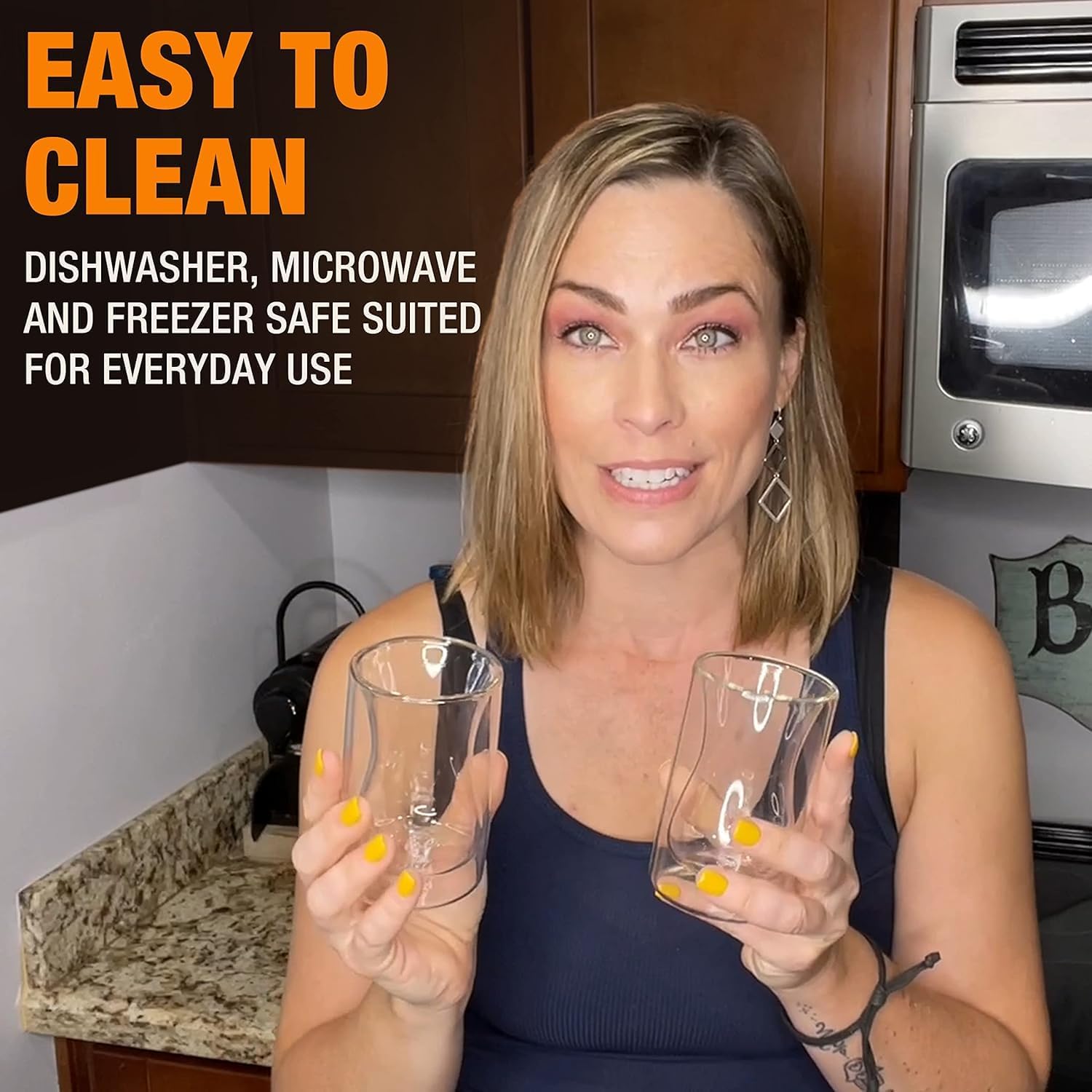 Eparé Double-Wall Turkish Tea Cups Set of 2