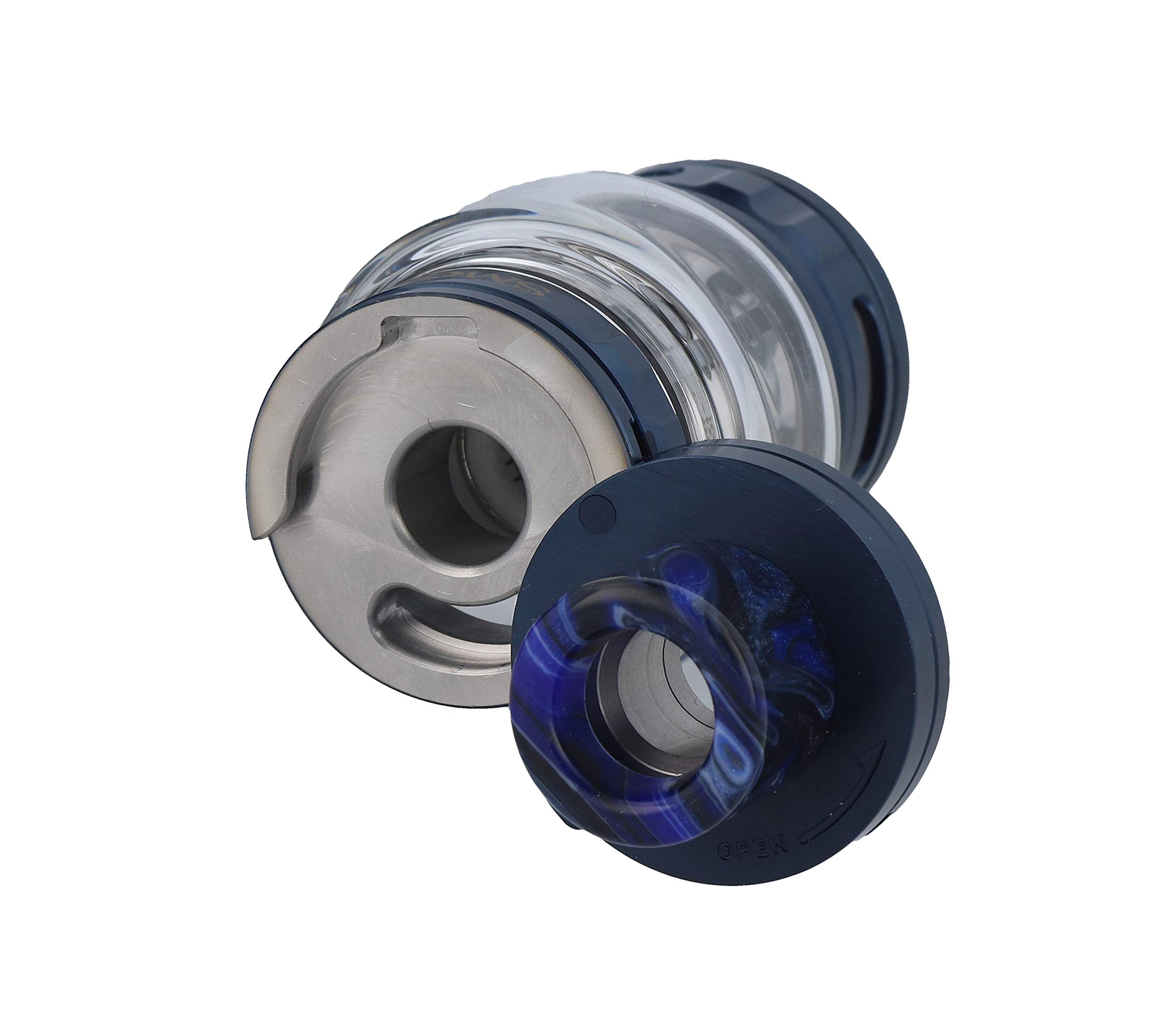 Smok TFV18 Tank Clearomizer, 7,5ml, Top-Filling, Subohm-fähig, Smok Verdampfer für E Zigarette - Farbe: blau