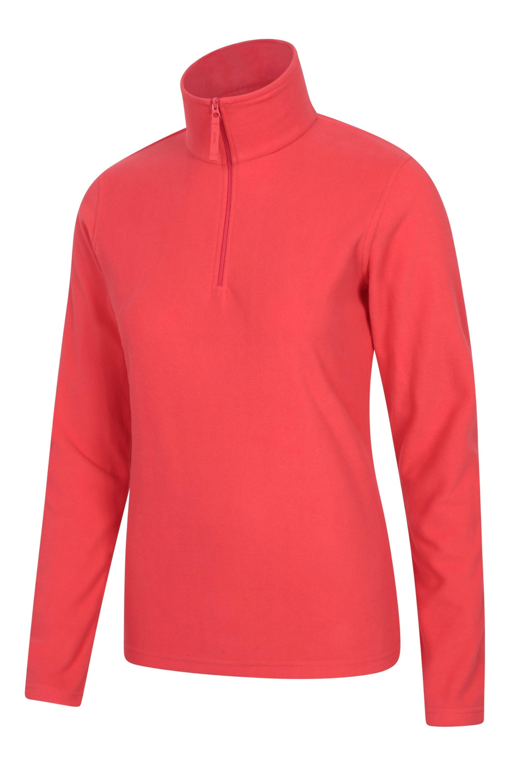 Mountain Warehouse Camber Half Zip Women's Fleece - Lightweight, Warm & Cosy Half Zip Sweatshirt - Best for Spring Summer, Camping, Outdoors, Travelling & Hiking — view 4