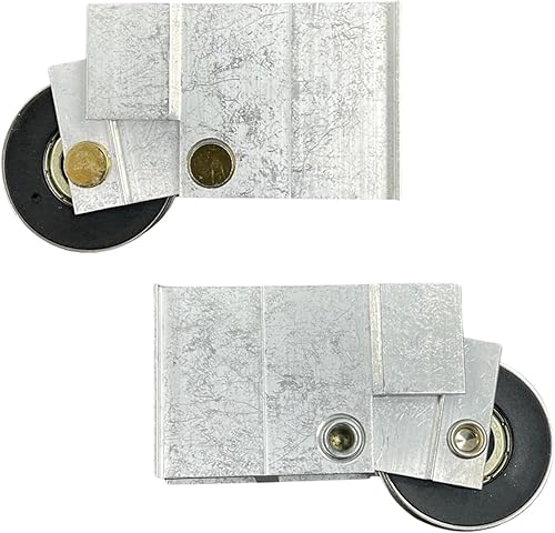 Rodillo para puertas correderas de vidrio  Rodillos de puerta de patio de acero inoxidable  Rodillos lisos Fácil de abrir puerta corredera