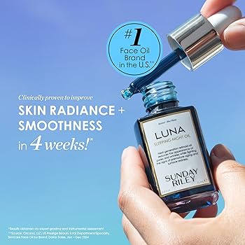 Amazon.com: Sunday Riley Luna Retinol Sleeping Night Oil 0.5oz