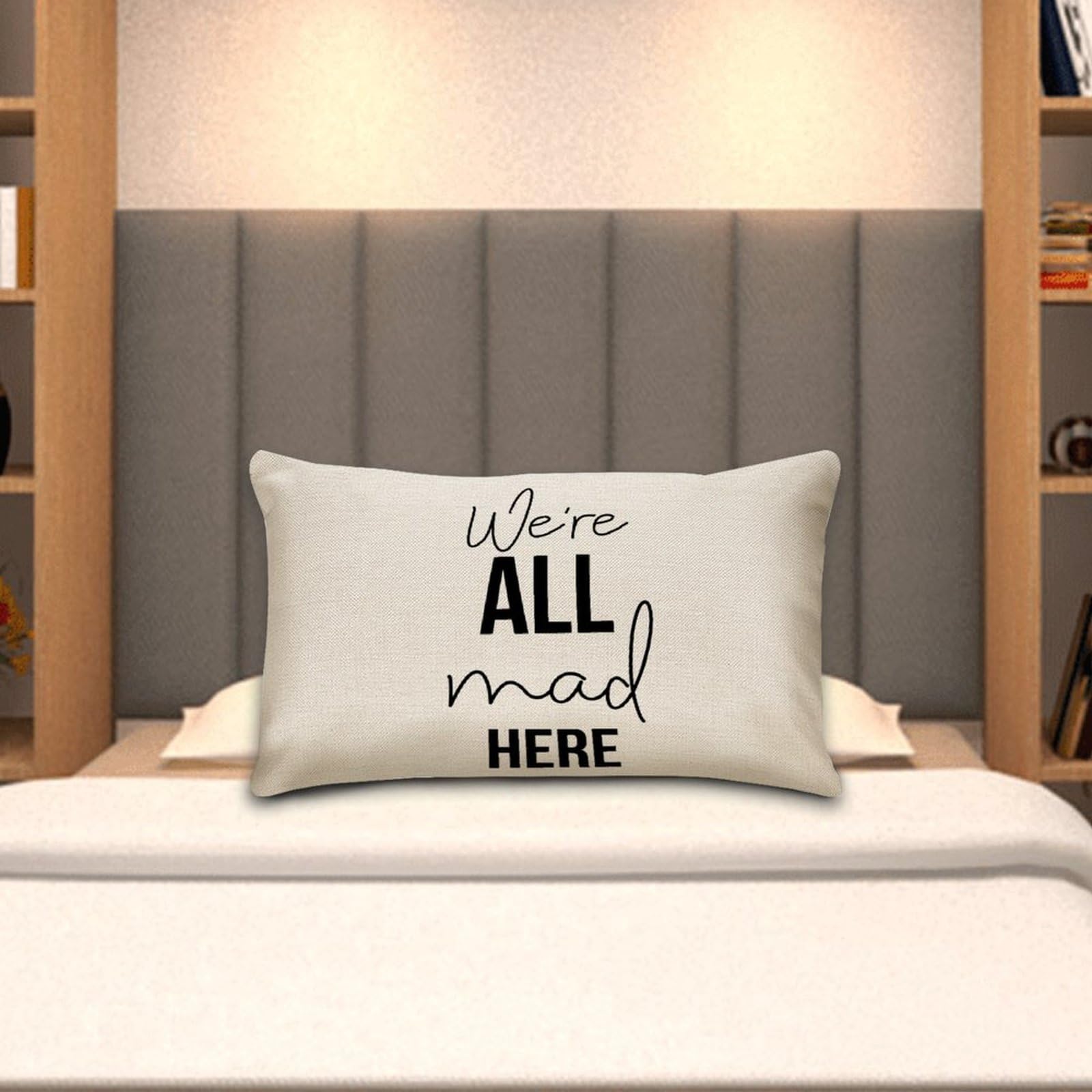 Give It to God and Go to Sleep, decoratieve kussensloop voor bed