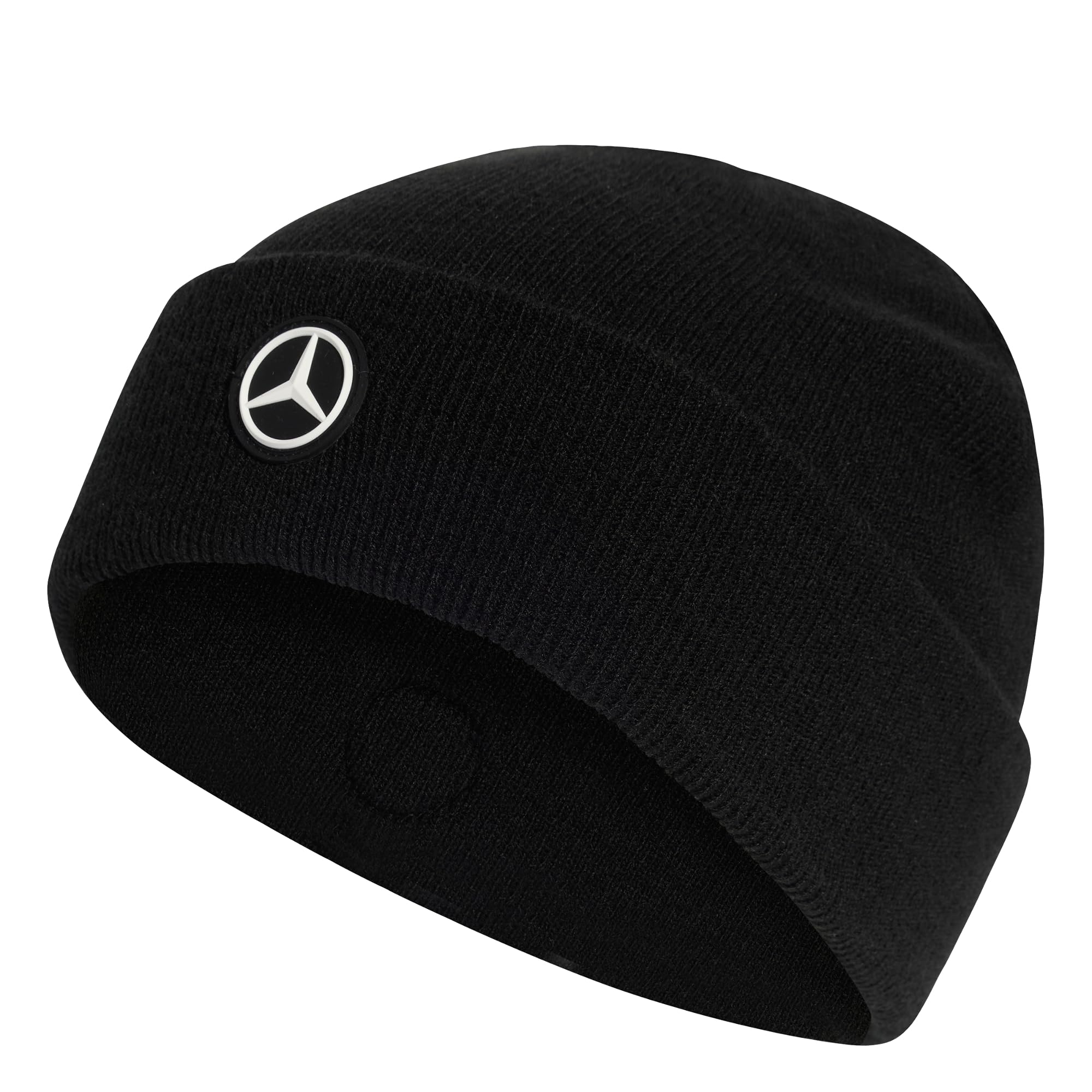 adidas Unisex Mercedes - AMG Petronas Formula 1 Team Mechanics Beanie, Black/White, M-L