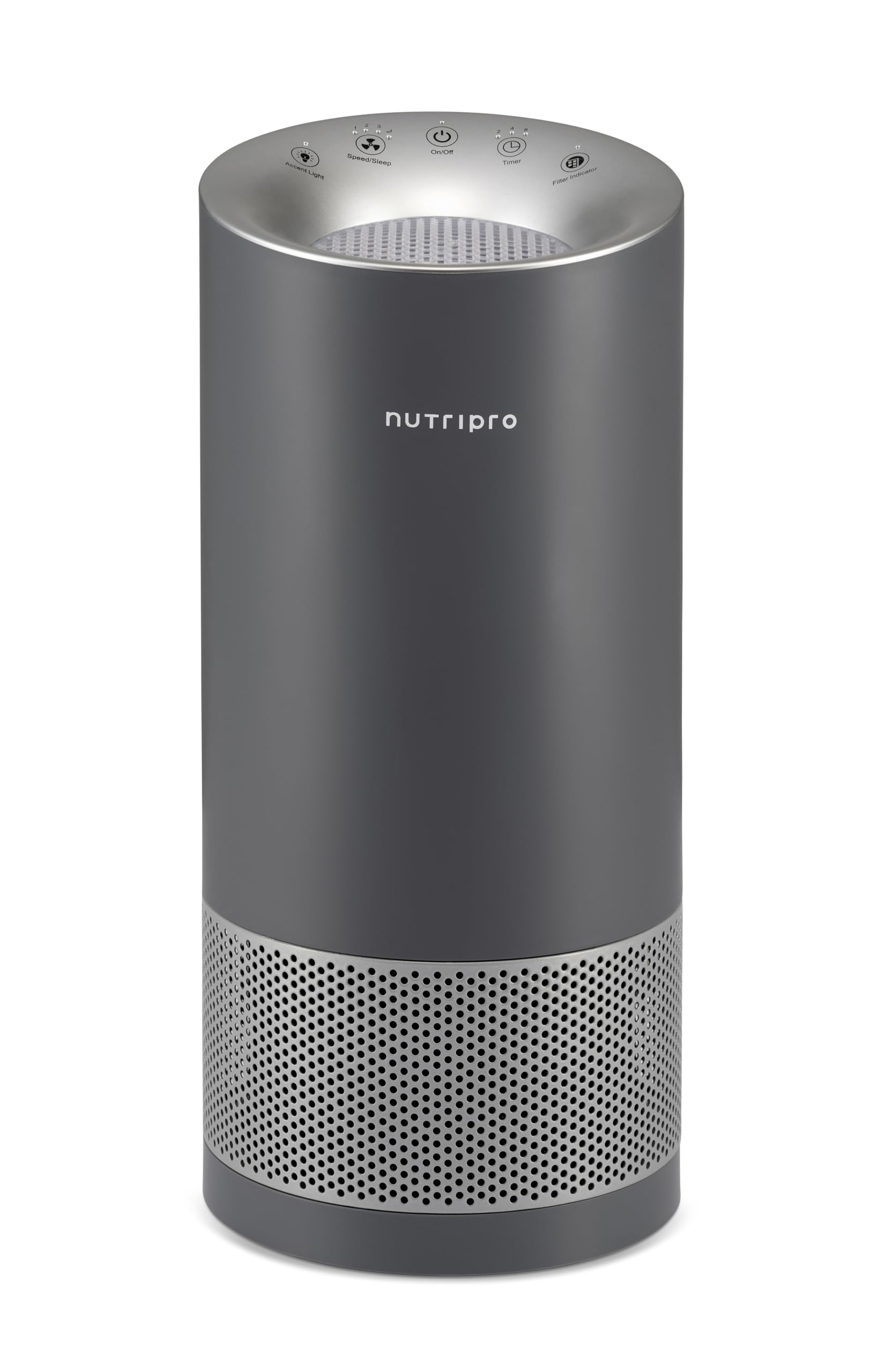 Nutripro Air Purifier For Home & Office 600 sq.ft. (Grey)