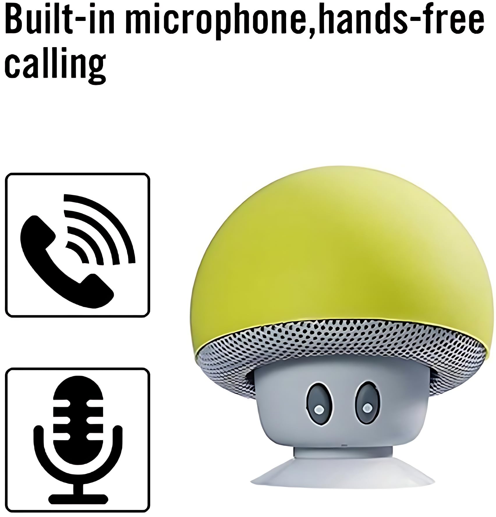 Mini Altoparlante Portatile USB - Design Telescopico, Per Smartphone/PC, Bianco, Batteria 180mAh - Foto 6