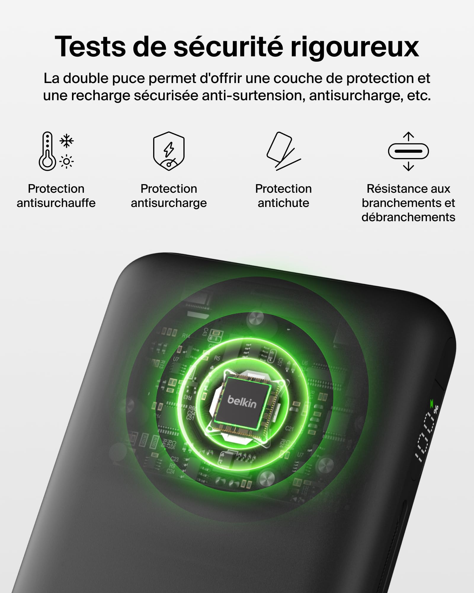 Belkin UltraCharge Pro Batterie Externe 25K pour Ordinateurs - Noir