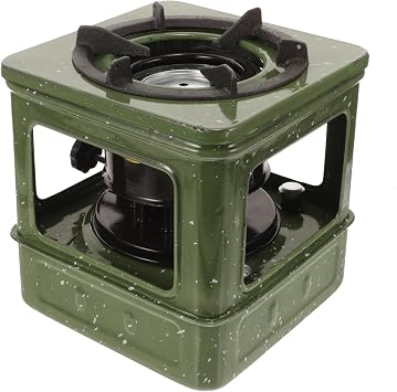 Portable Kerosene Stove for Outdoor Cooking 10 Burner Set Lightweight and Reusable for Camping and BBQ 641 Model