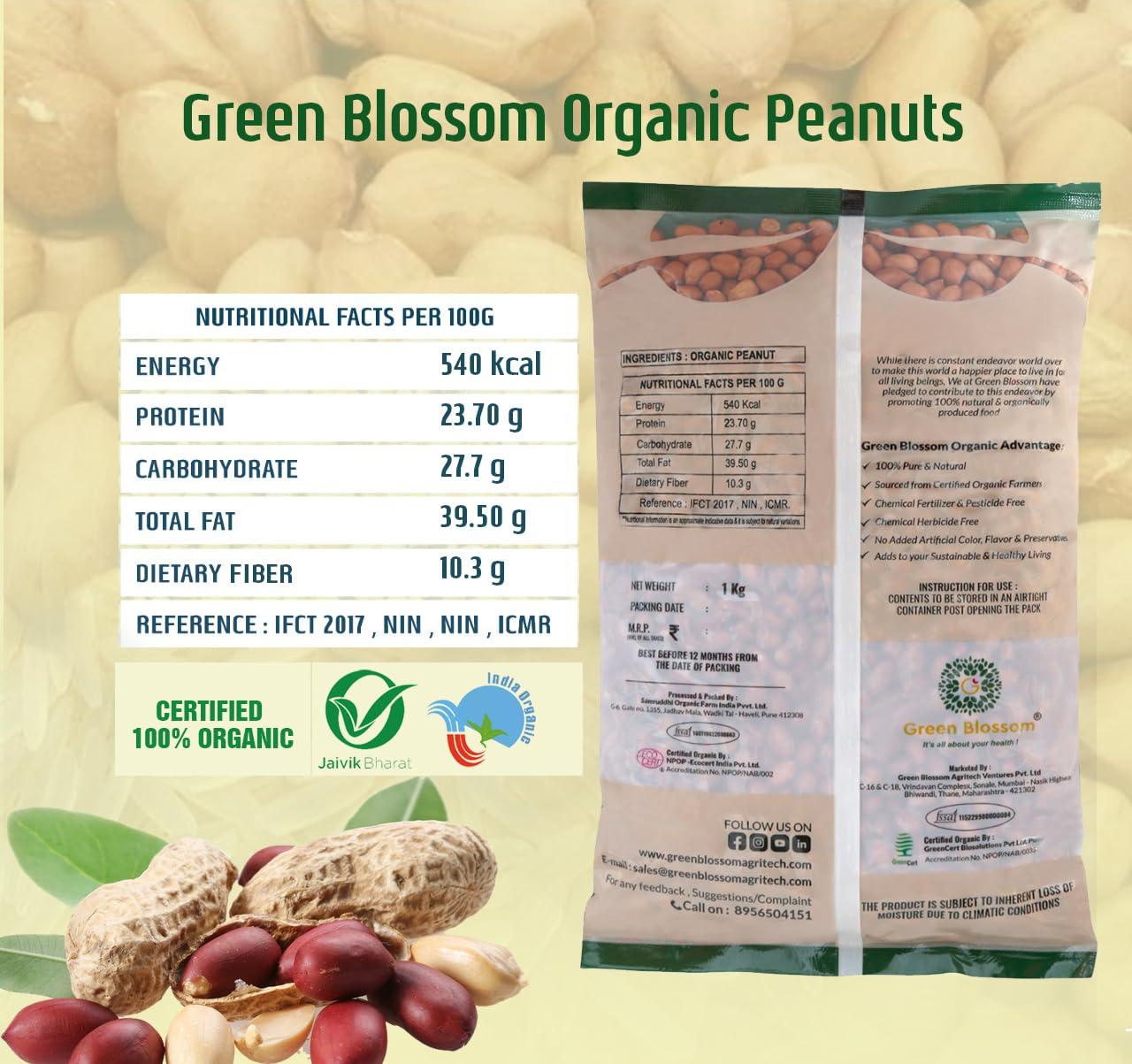 Organic Peanut Groundnut 1