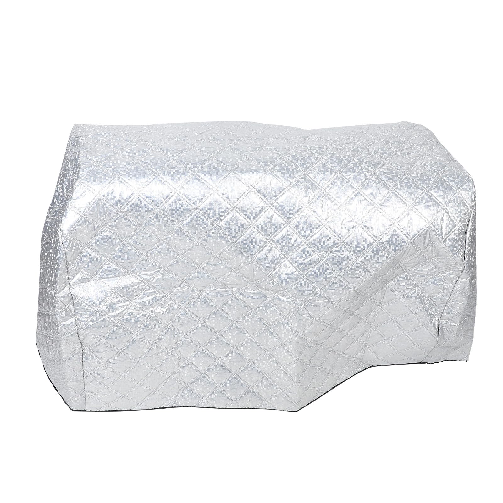 SOLUSTRE Izolowana osłona do zamrażarki komercyjnej – aluminiowa folia termiczna do zamrażarki skrzyniowej – osłona przeciwsłoneczna i przeciwdeszczowa do lodówki nocnej, 39,4 x 23,6 x 19,7 cala