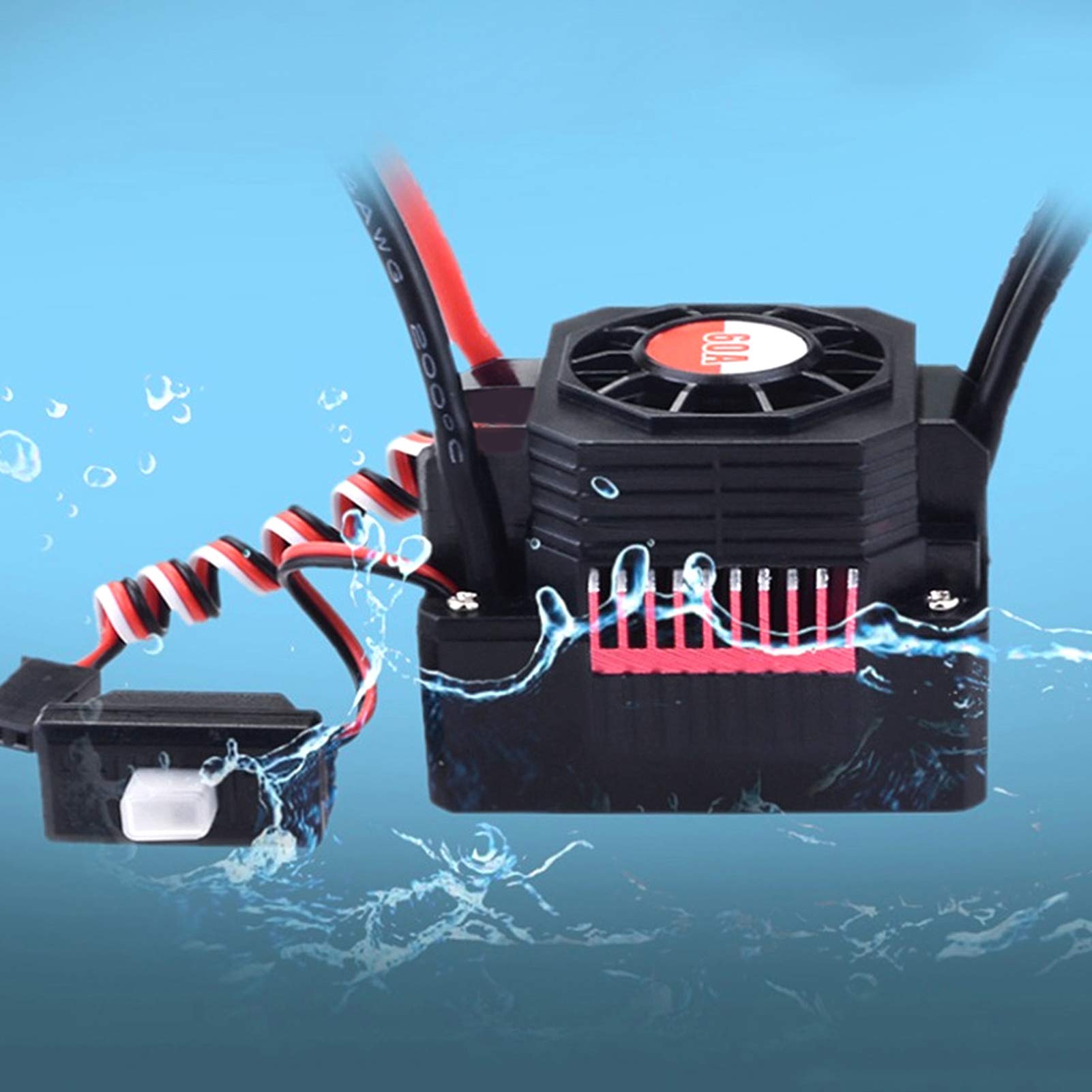 Zestaw silnika bezszczotkowego 3650 3100KV Wysoka wydajność dla entuzjastów samochodów RC w skali 1/10