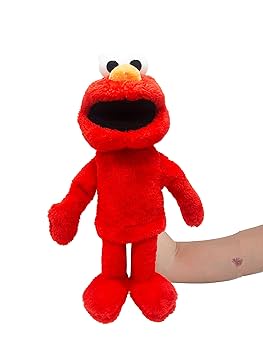 セサミストーリート エルモ 非売品ぬいぐるみ UFJパペット 楽天市場】パペット ぬいぐるみ エルモ クッキーモンスター