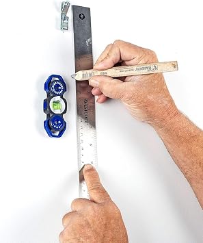Magnetic Stud Finder and Leveler, Pocket Size and Battery Free