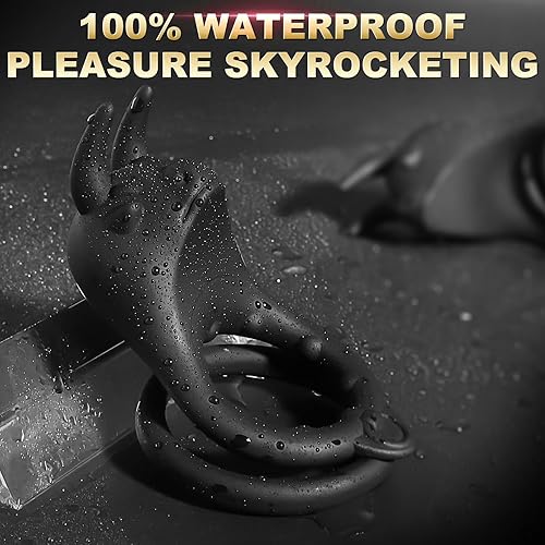 Miniatura 6 de Juguetes sexuales de masaje de próstata, aplicación de juguetes anales para adultos y anillo vibratorio controlado por control remoto con