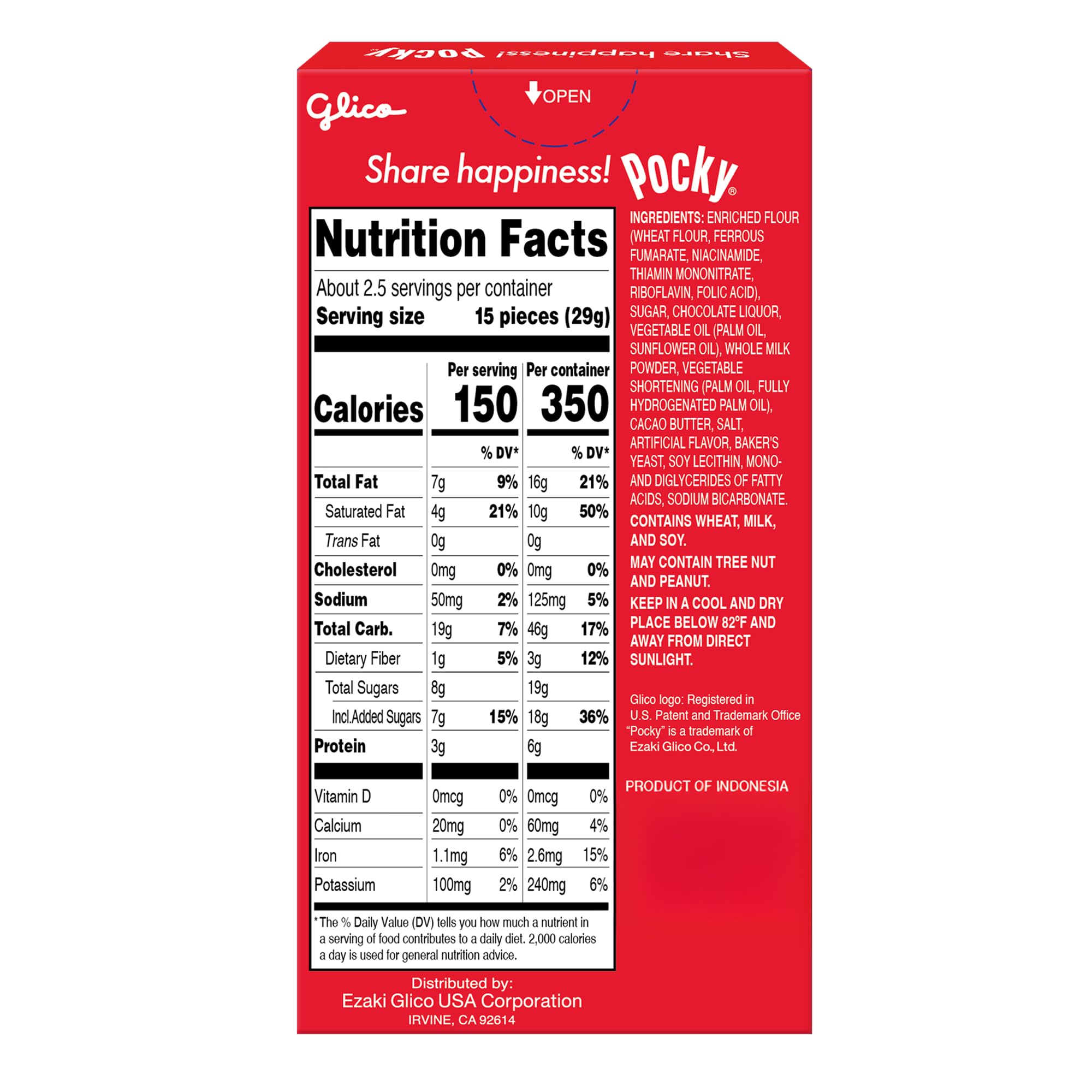 Pocky Biscuit Stick, Chocolate, 2.47 Ounce (Pack of 10) by Pocky