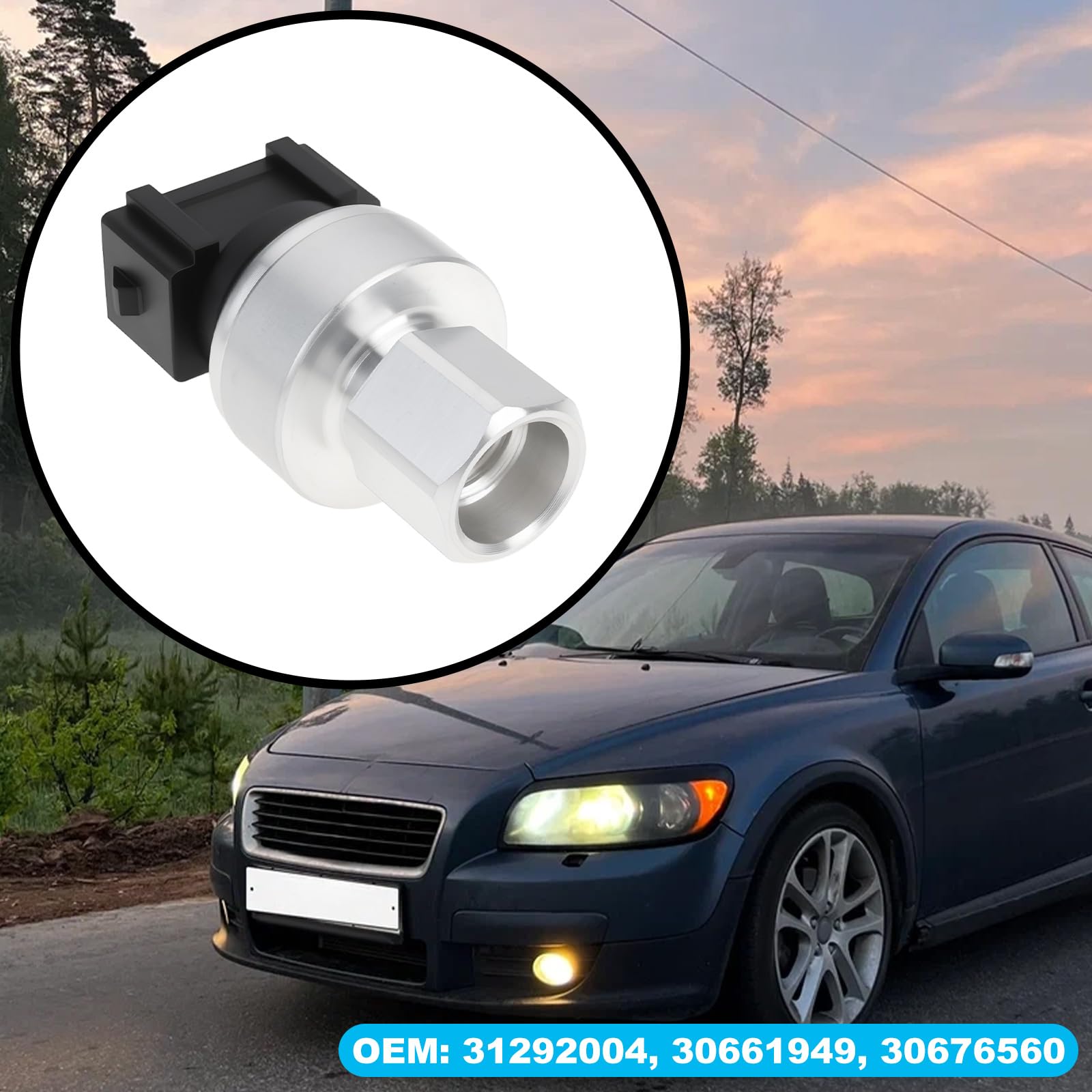 Interruttore di Pressione ac sostituisce oem 31292004 30661949 30676560 Compatibile con Volvo C30 C70 S40 S60 2004-2018