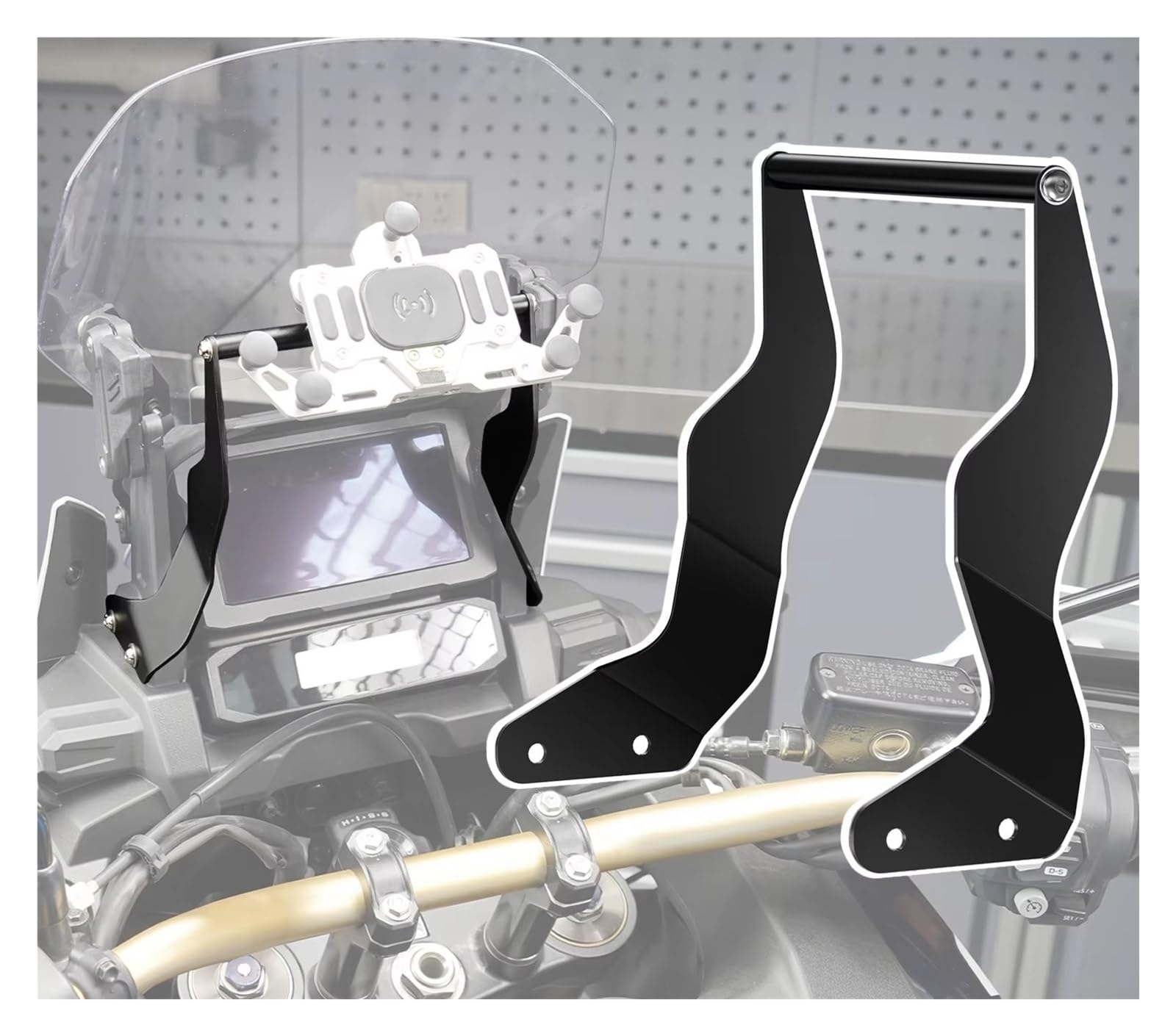 Porta Cellulare Moto Per CRF1100L Supporto Navigatore GPS