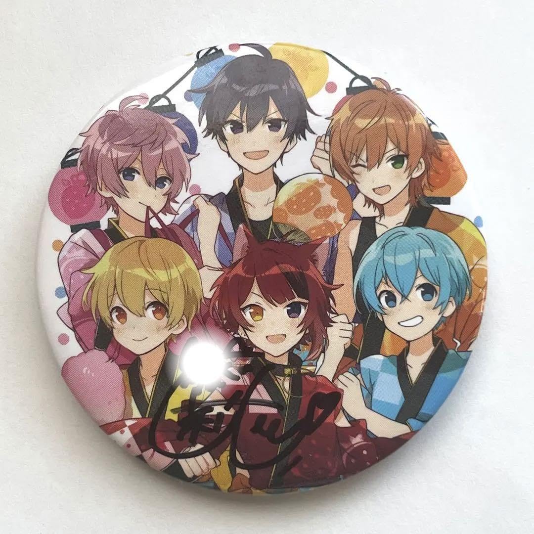 Amazon.co.jp: すとぷり 莉犬くん サイン缶バッチ YB0V : おもちゃ