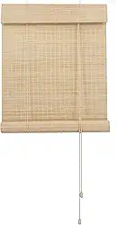 EVOLUX, Persiana Rolo Bambu 160cm x 160cm - Linha Bauhaus cor Fresno
