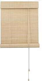 EVOLUX, Persiana Rolo Bambu 160cm x 160cm - Linha Bauhaus cor Fresno